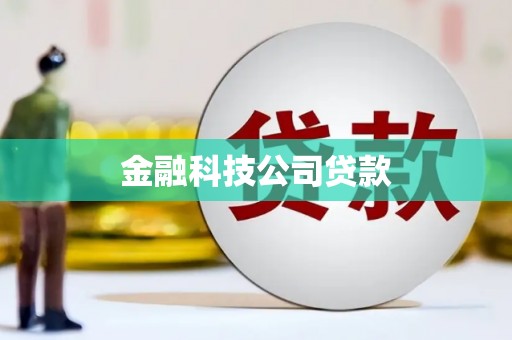 张家港金融科技公司贷款