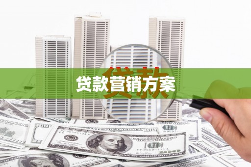 循化贷款营销方案