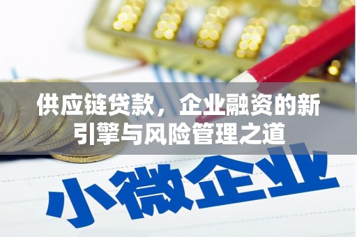 官渡供应链贷款，企业融资的新引擎与风险管理之道