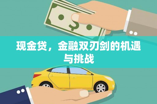 历城现金贷，金融双刃剑的机遇与挑战