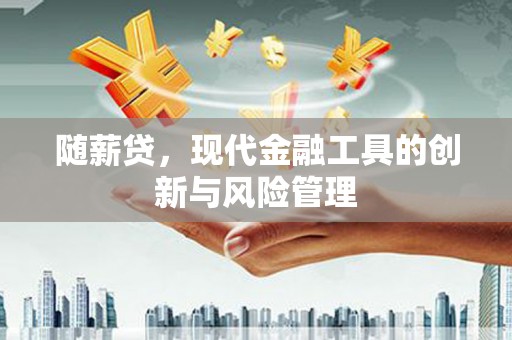 竹北随薪贷，现代金融工具的创新与风险管理