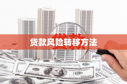 金塔贷款风险转移方法