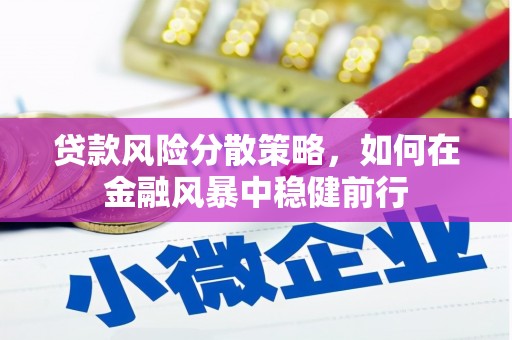 凉山贷款风险分散策略，如何在金融风暴中稳健前行