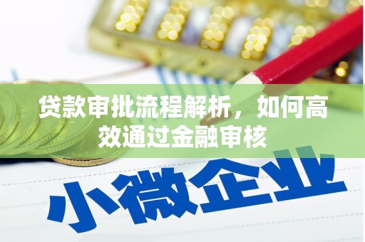 怀化贷款审批流程解析，如何高效通过金融审核