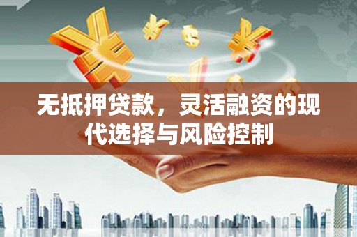 沂源无抵押贷款，灵活融资的现代选择与风险控制
