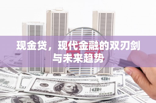 界首现金贷，现代金融的双刃剑与未来趋势