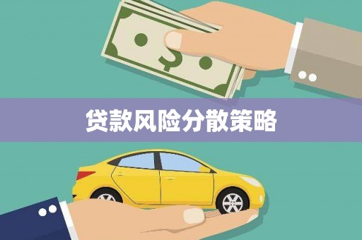 大渡口贷款风险分散策略