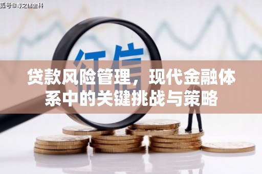 甘州贷款风险管理，现代金融体系中的关键挑战与策略