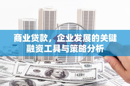 红原商业贷款，企业发展的关键融资工具与策略分析